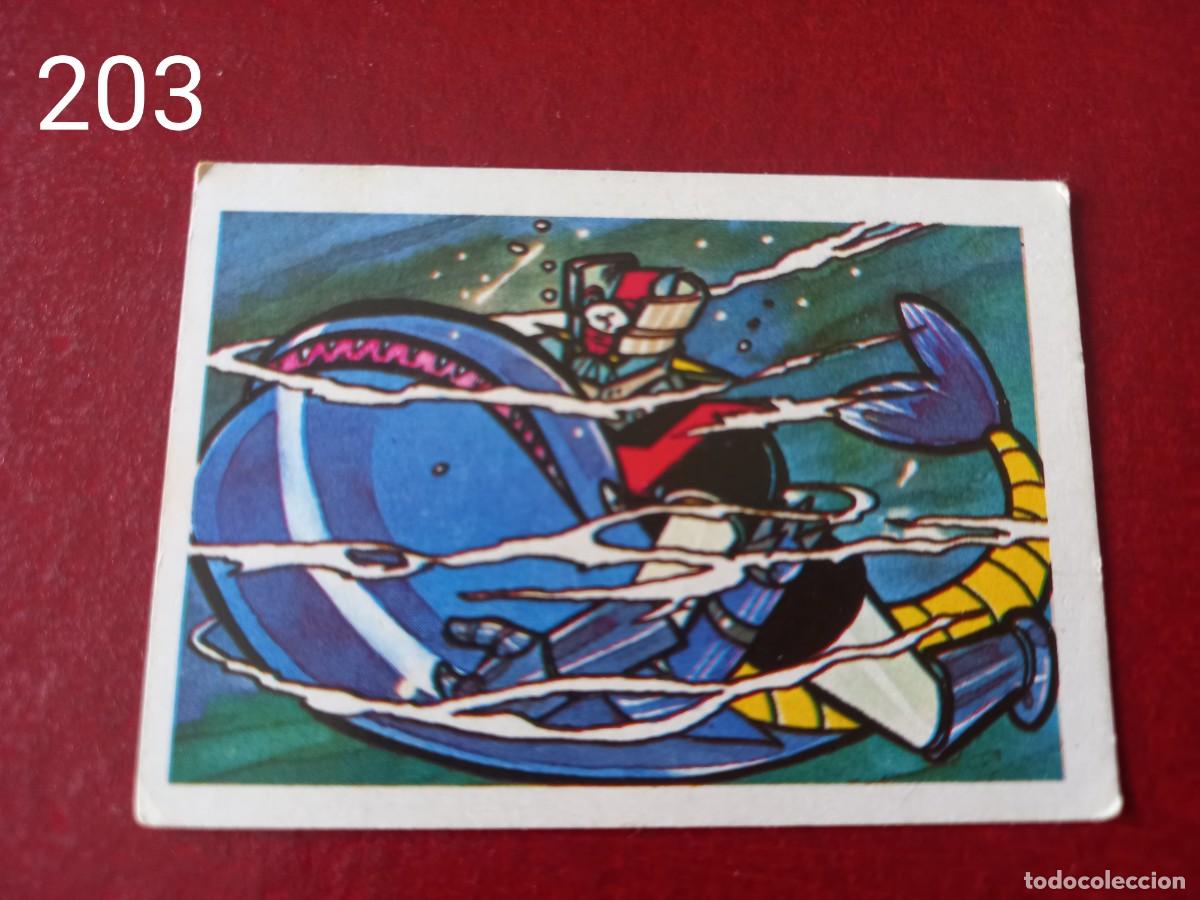 Coleccionismo Cromos antiguos: Cromo n.203 mazinger z 2 sin pegar