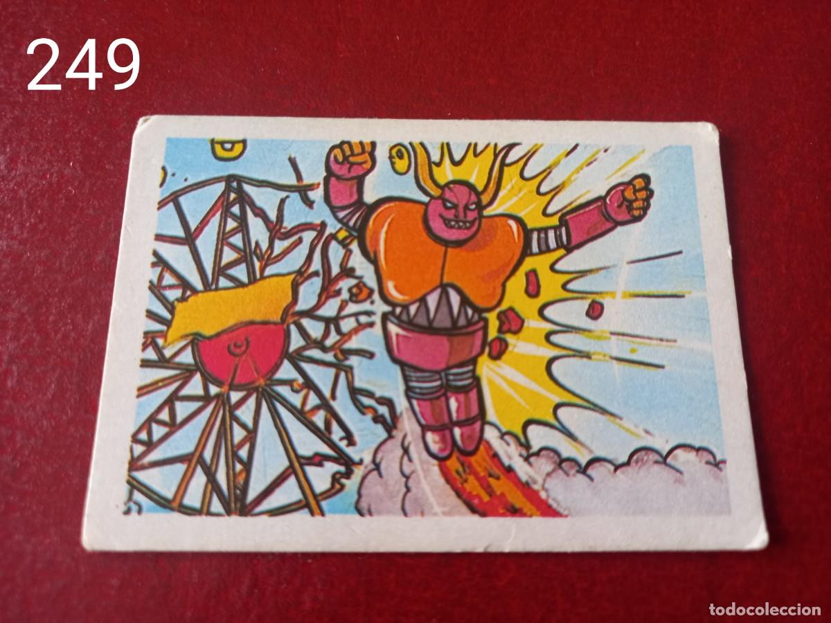 Coleccionismo Cromos antiguos: Cromo n.249 mazinger z 2 sin pegar