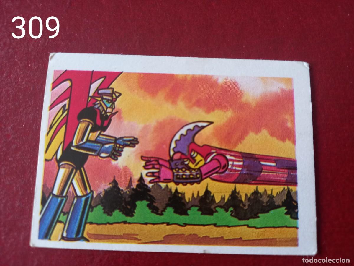 Coleccionismo Cromos antiguos: Cromo n.309 mazinger z 2 sin pegar