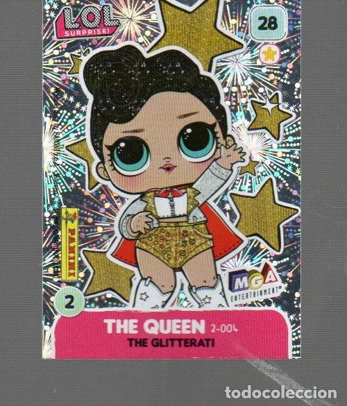 Coleccionismo Cromos antiguos: CROMO LOL SURPRISE THE QUEEN N &ordm; 28 PANINI DE MGA ENTERTAINMENT