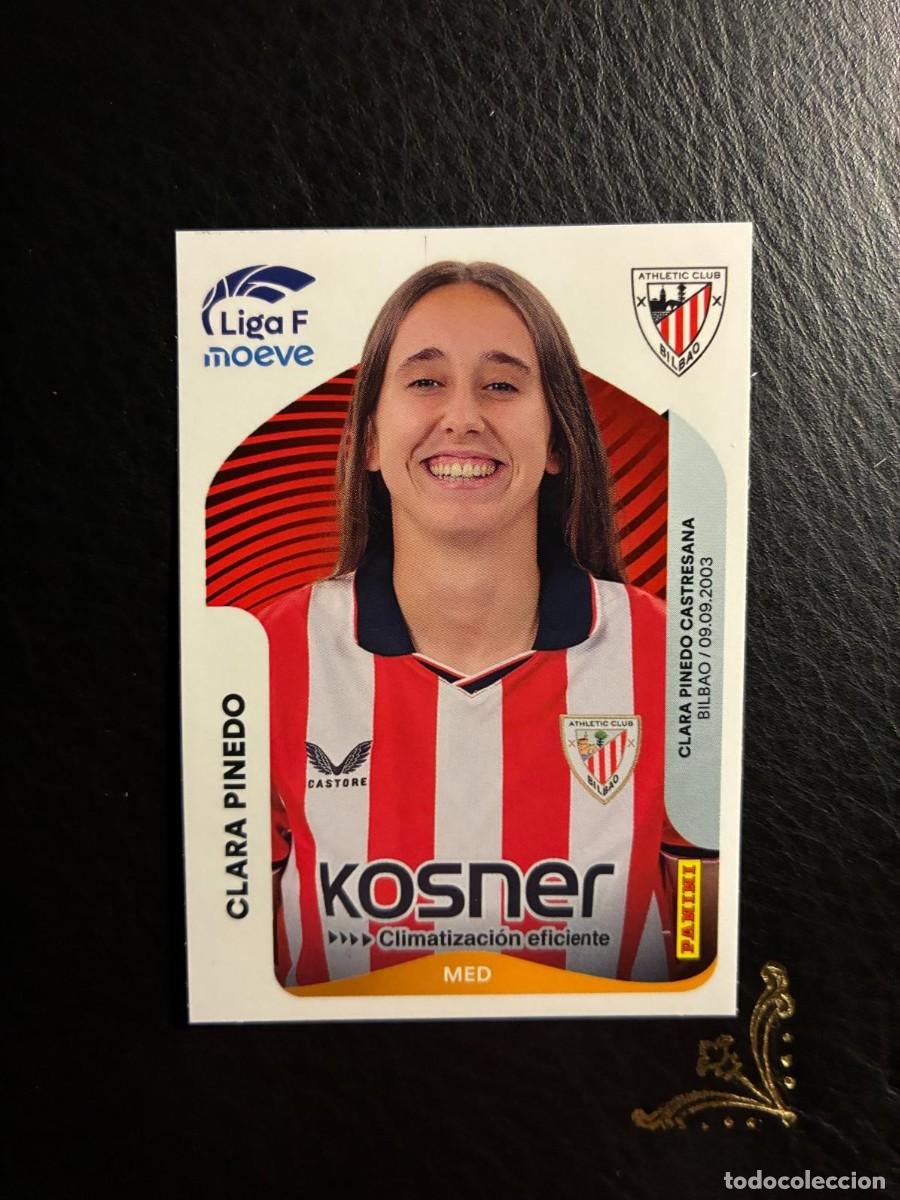 Coleccionismo Cromos antiguos: 35 CLARA PINEDO ATHLETIC CLUB BILBAO LIGA FEMENINA F MOEWE 25 26 2025 2026