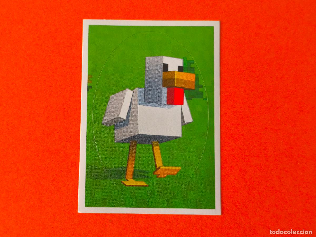 Coleccionismo Cromos antiguos: CROMO DE MINECRAFT SIN PEGAR N&ordm; 91 A&Ntilde;O 2021 DEL ALBUM MINECRAFT DE PANINI