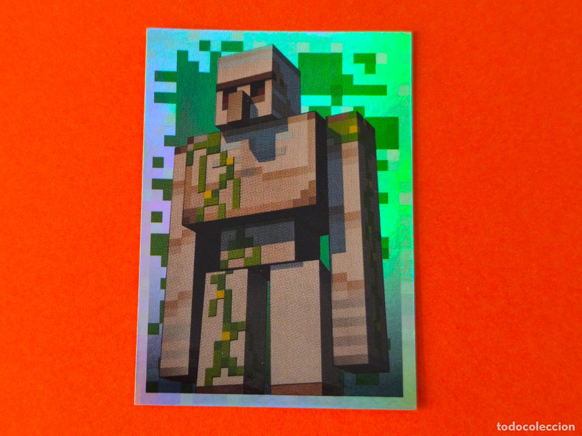 Coleccionismo Cromos antiguos: CROMO DE MINECRAFT SIN PEGAR N&ordm; 57 A&Ntilde;O 2021 DEL ALBUM MINECRAFT DE PANINI