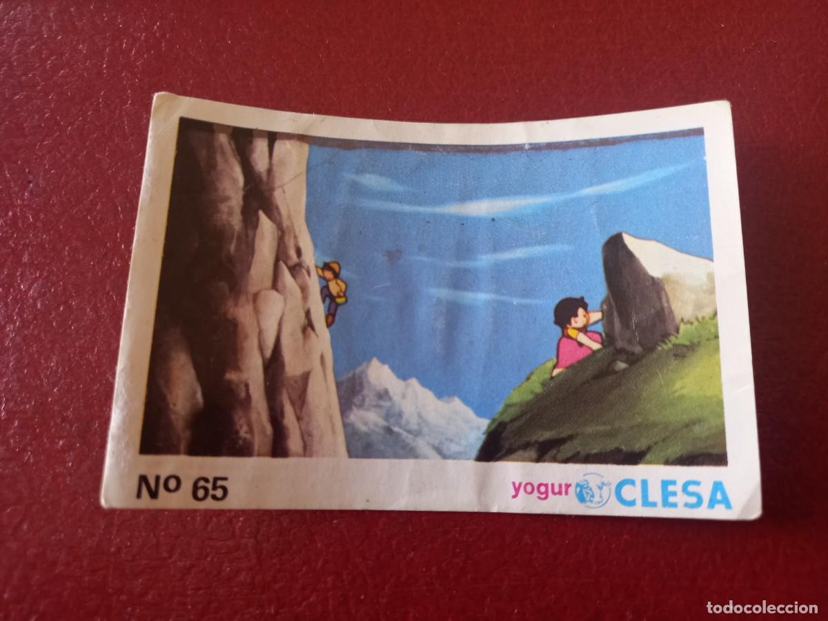 Coleccionismo Cromos antiguos: Cromo n.65 Heidi yogures clesa sin pegar