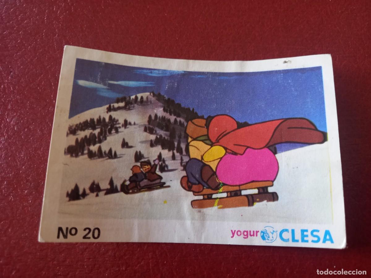 Coleccionismo Cromos antiguos: Cromo n.20 Heidi yogures clesa sin pegar