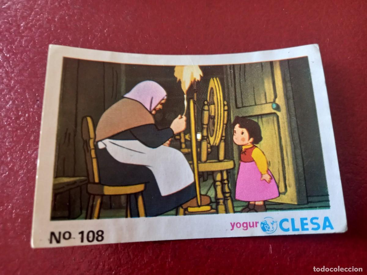 Coleccionismo Cromos antiguos: Cromo n.108 Heidi yogures clesa sin pegar