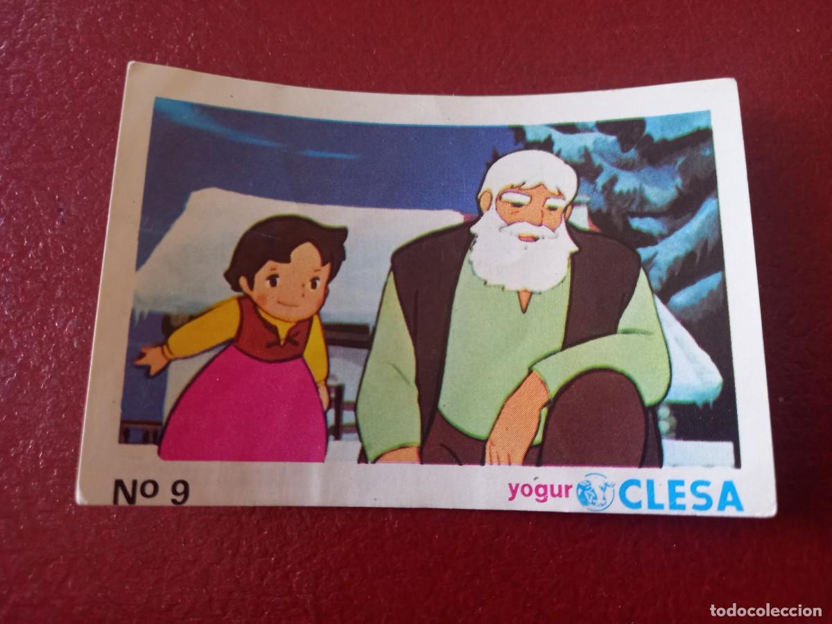 Coleccionismo Cromos antiguos: Cromo n.9 Heidi yogures clesa sin pegar