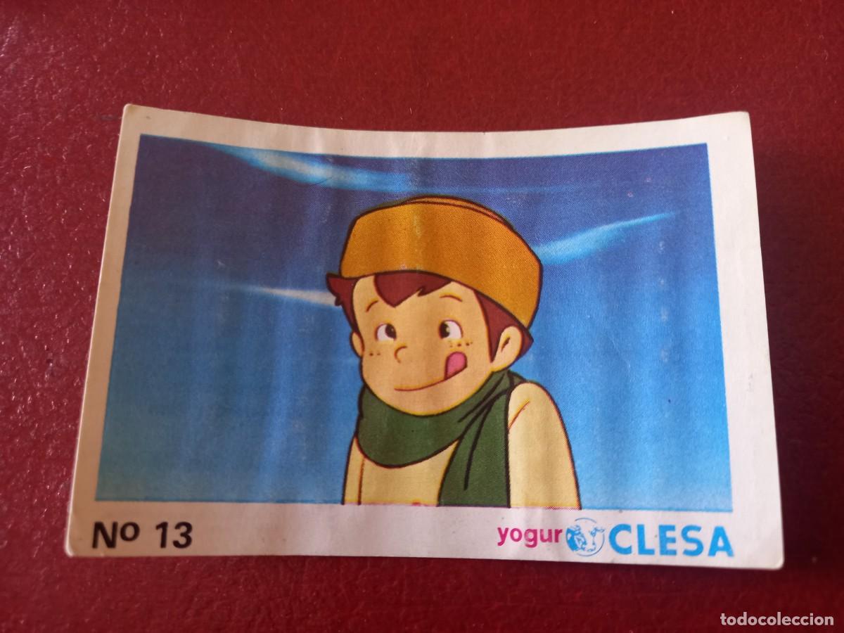 Coleccionismo Cromos antiguos: Cromo n.13 Heidi yogures clesa sin pegar