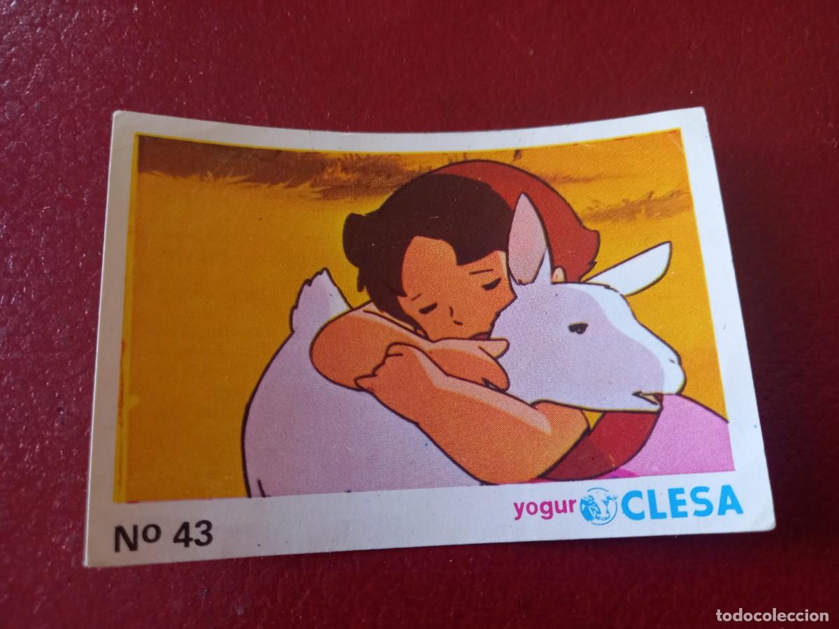 Coleccionismo Cromos antiguos: Cromo n.43 Heidi yogures clesa sin pegar