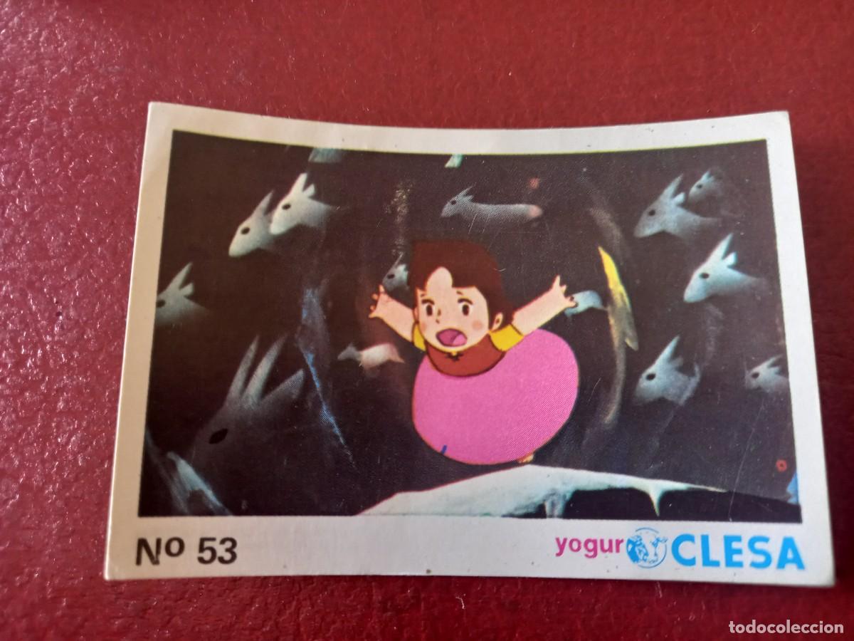 Coleccionismo Cromos antiguos: Cromo n.53 Heidi yogures clesa sin pegar