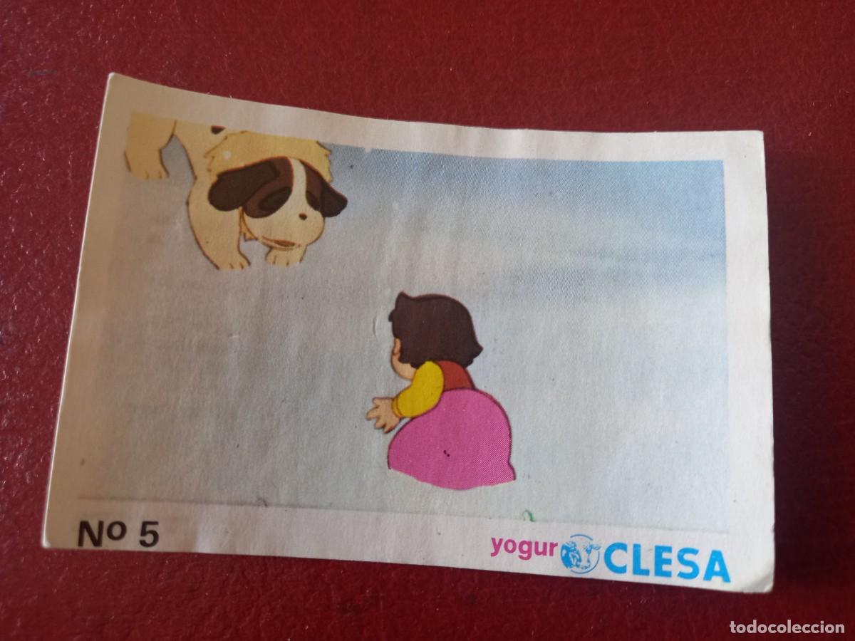 Coleccionismo Cromos antiguos: Cromo n.5 Heidi yogures clesa sin pegar
