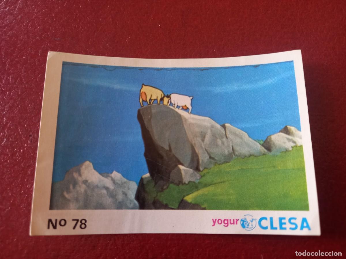 Coleccionismo Cromos antiguos: Cromo n.78 Heidi yogures clesa sin pegar