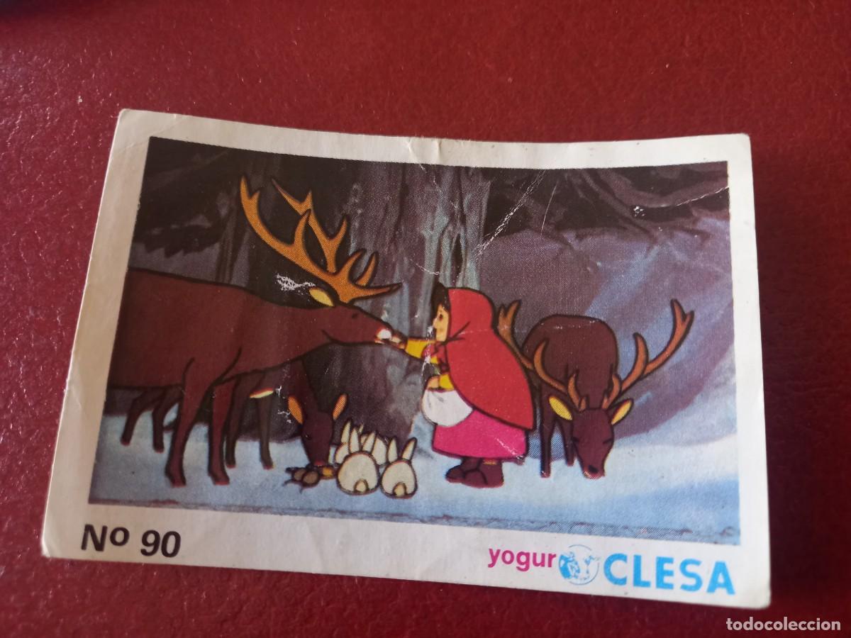 Coleccionismo Cromos antiguos: Cromo n.90 Heidi yogures clesa sin pegar
