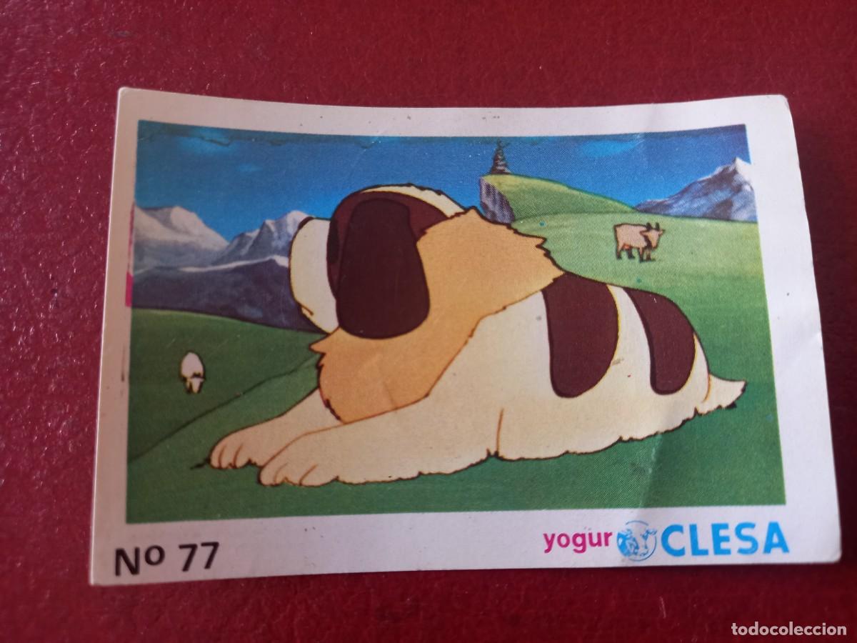 Coleccionismo Cromos antiguos: Cromo n.77 Heidi yogures clesa sin pegar