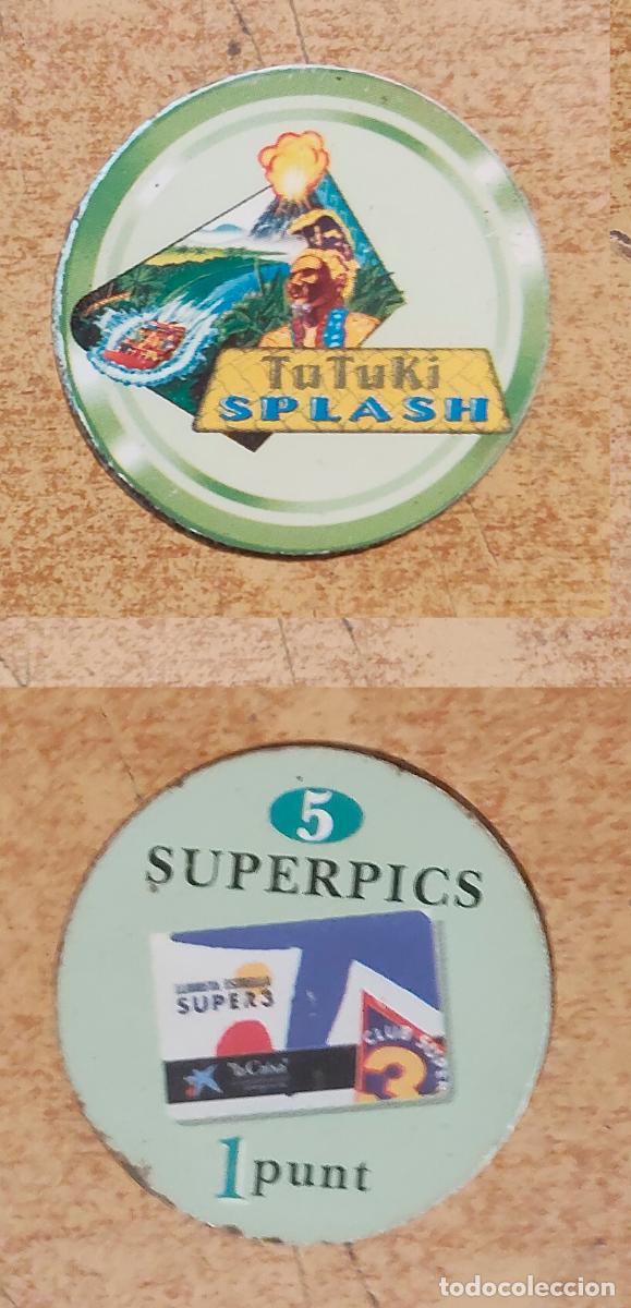 Coleccionismo Cromos antiguos: tazo s&uacute;perpics club super 3