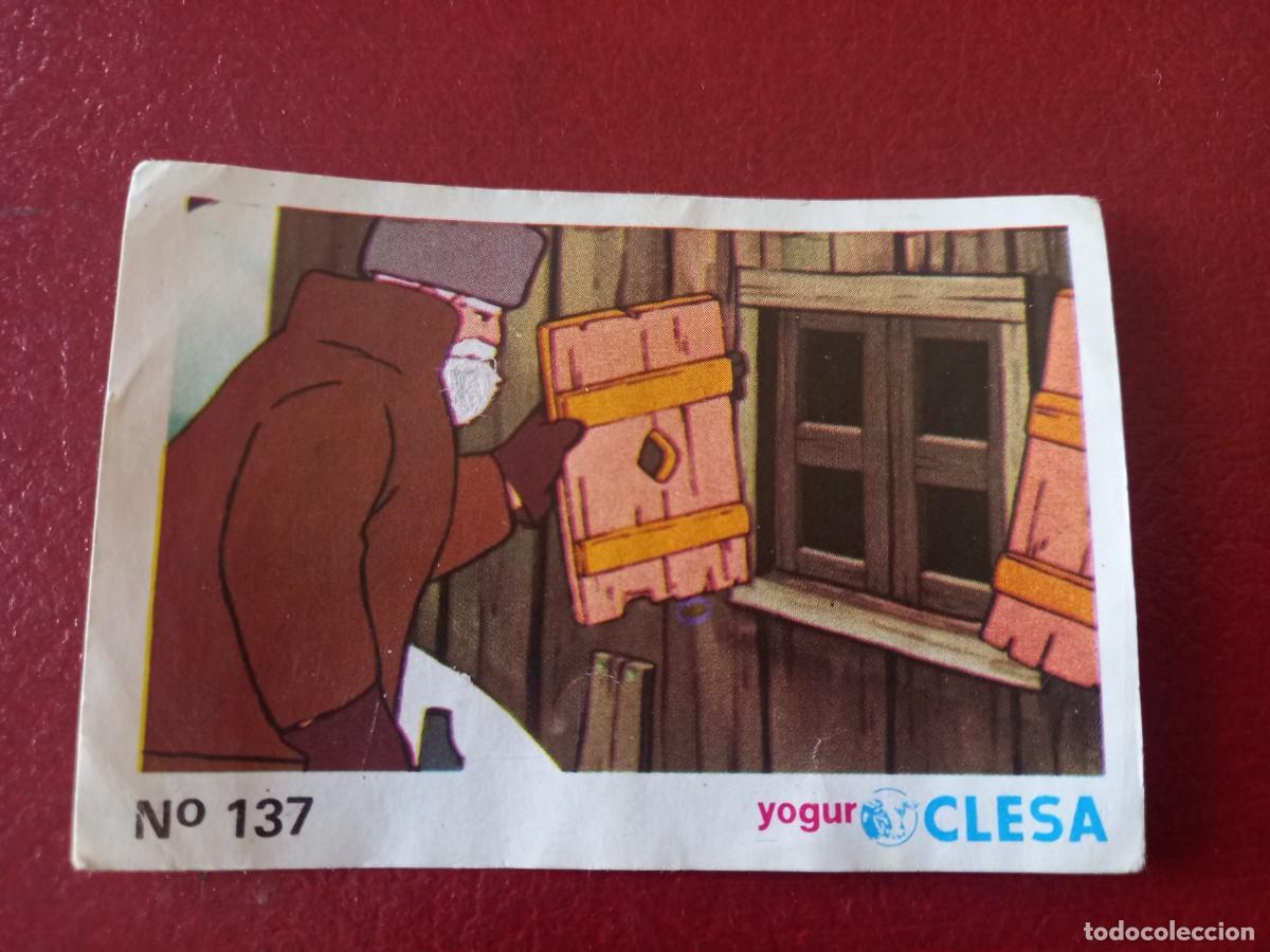 Coleccionismo Cromos antiguos: Cromo n.137 Heidi yogures clesa sin pegar