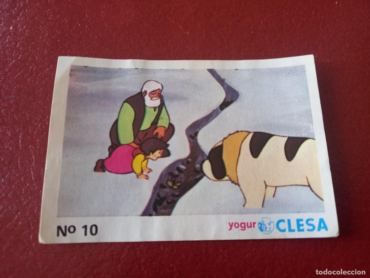 Coleccionismo Cromos antiguos: Cromo n.10 Heidi yogures clesa sin pegar