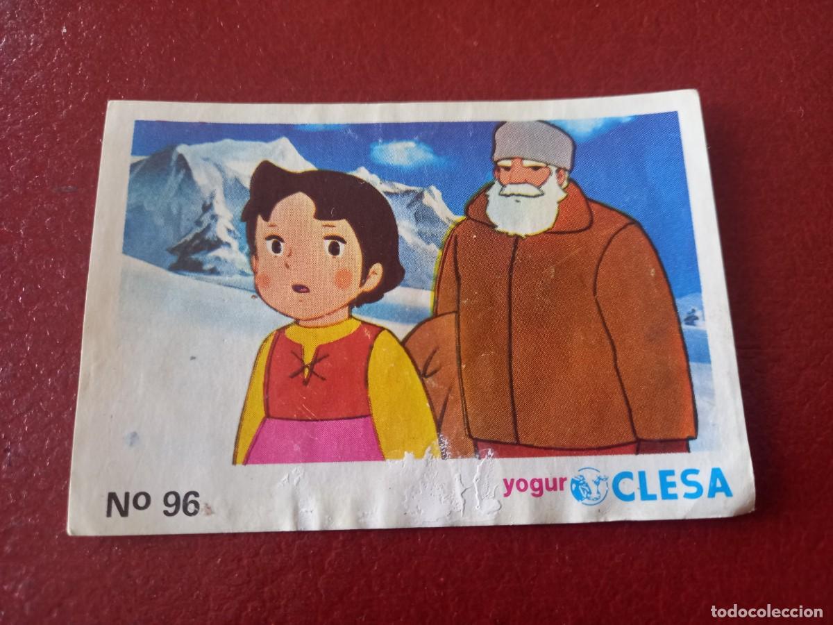 Coleccionismo Cromos antiguos: Cromo n.96 Heidi yogures clesa sin pegar
