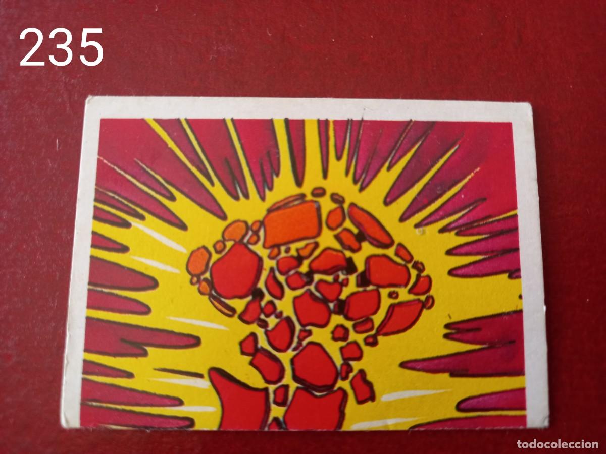 Coleccionismo Cromos antiguos: Cromo n.235 mazinger Z 2 sin pegar