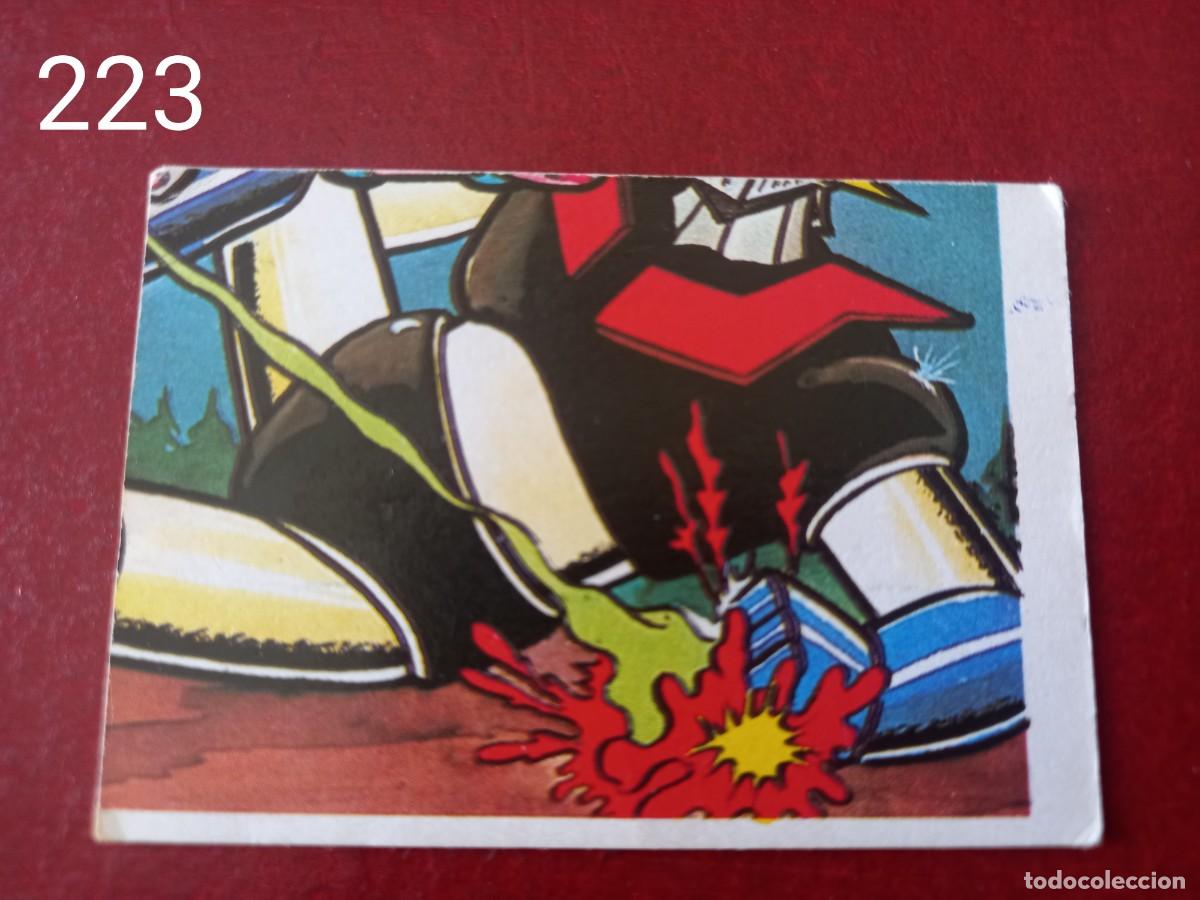 Coleccionismo Cromos antiguos: Cromo n.223 mazinger Z 2 sin pegar