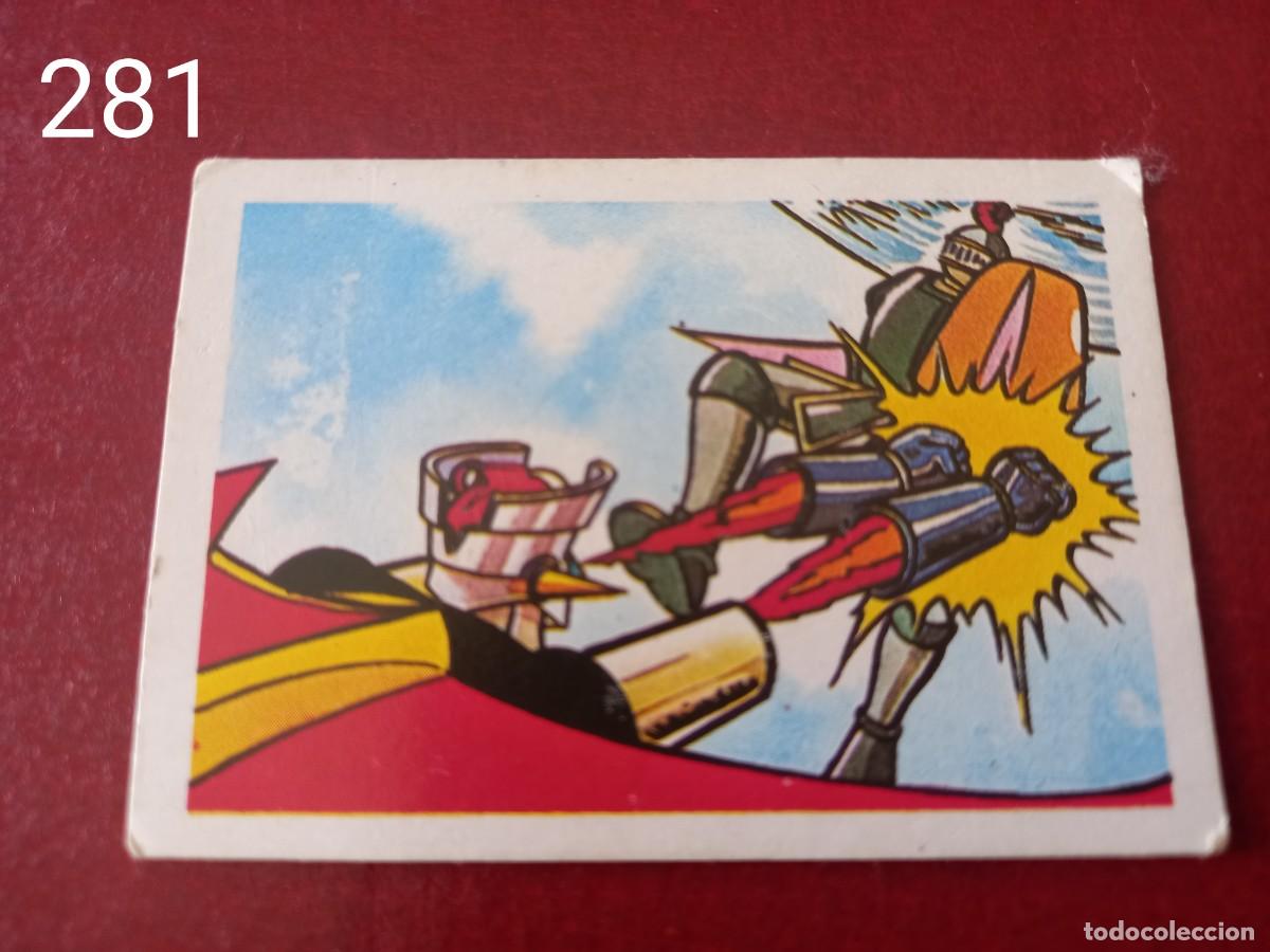 Coleccionismo Cromos antiguos: Cromo n.281 mazinger Z 2 sin pegar