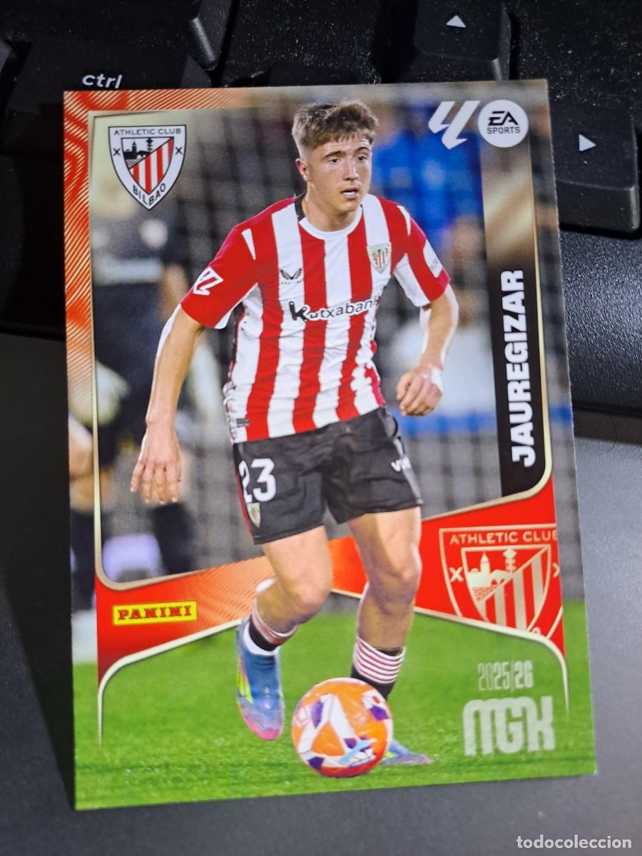 Coleccionismo Cromos antiguos: MEGACRACKS JAUREGIZAR 46 ATHLETIC CLUB DE BILBAO CROMO LIGA 2025 2026 25 26 MGK PANINI