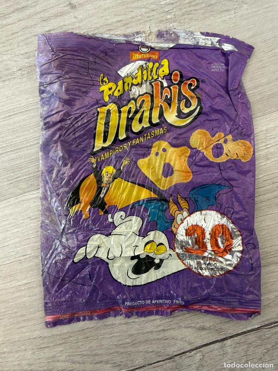 Coleccionismo Cromos antiguos: Bolsa vac&iacute;a Drakis de Matutano - rara de ver