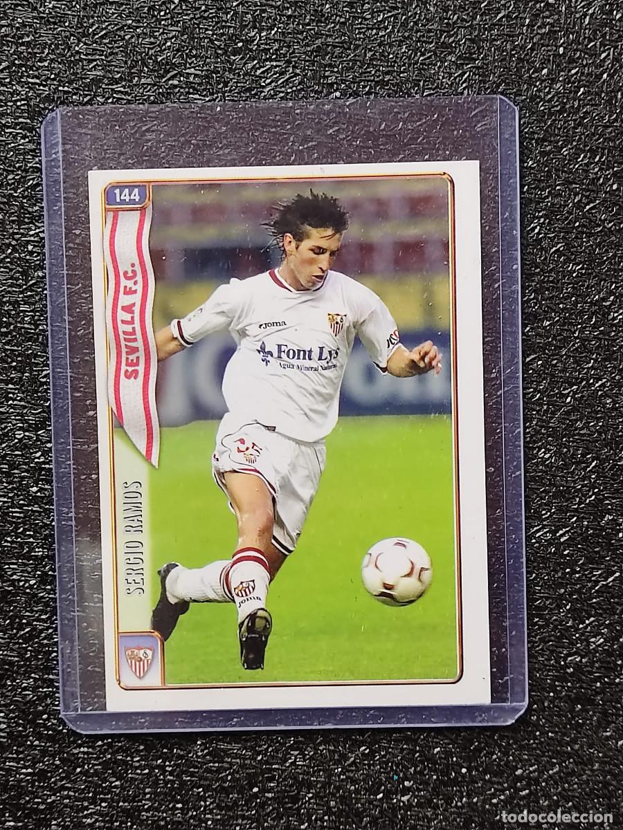 Coleccionismo Cromos antiguos: CROMO SERGIO RAMOS ROOKIE MUNDICROMO 2004/2005 F&Uacute;TBOL