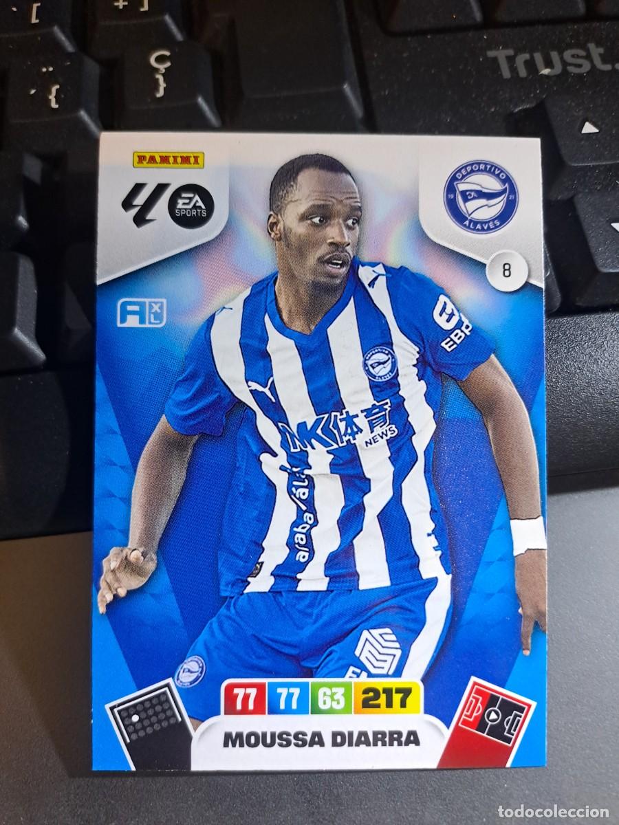 Colecionismo Cromos antigos: ADRENALYN XL MOUSSA DIARRA 8 ALAVES CROMO LIGA 2025 2026 25 26 PANINI