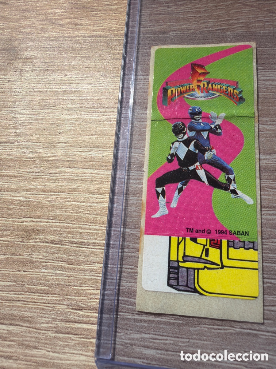 Sammeln alte Sammelbilder: Dunkin cromo power rangers Dunkin