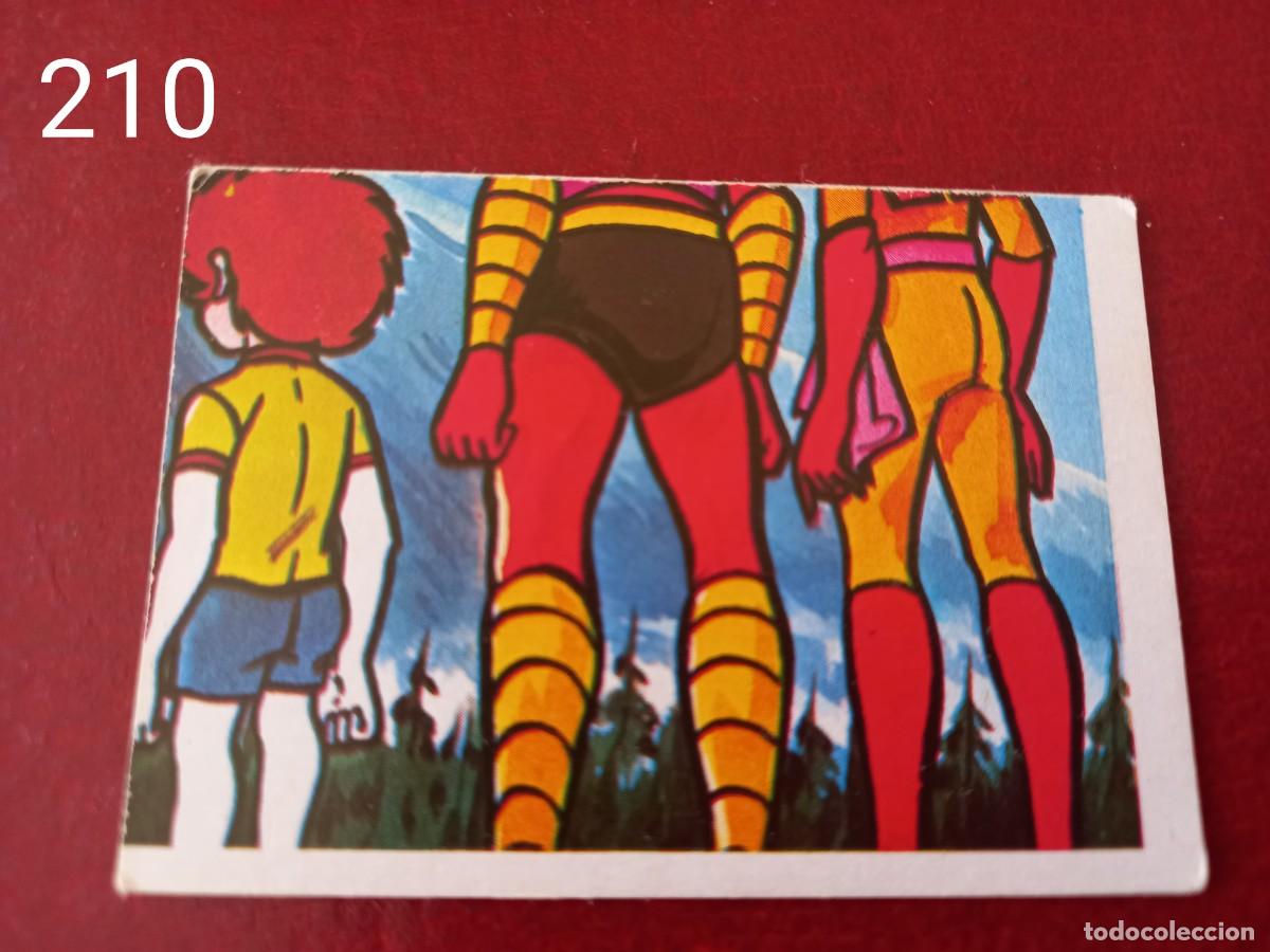 Coleccionismo Cromos antiguos: Cromo n.210 mazinger Z 2 sin pegar