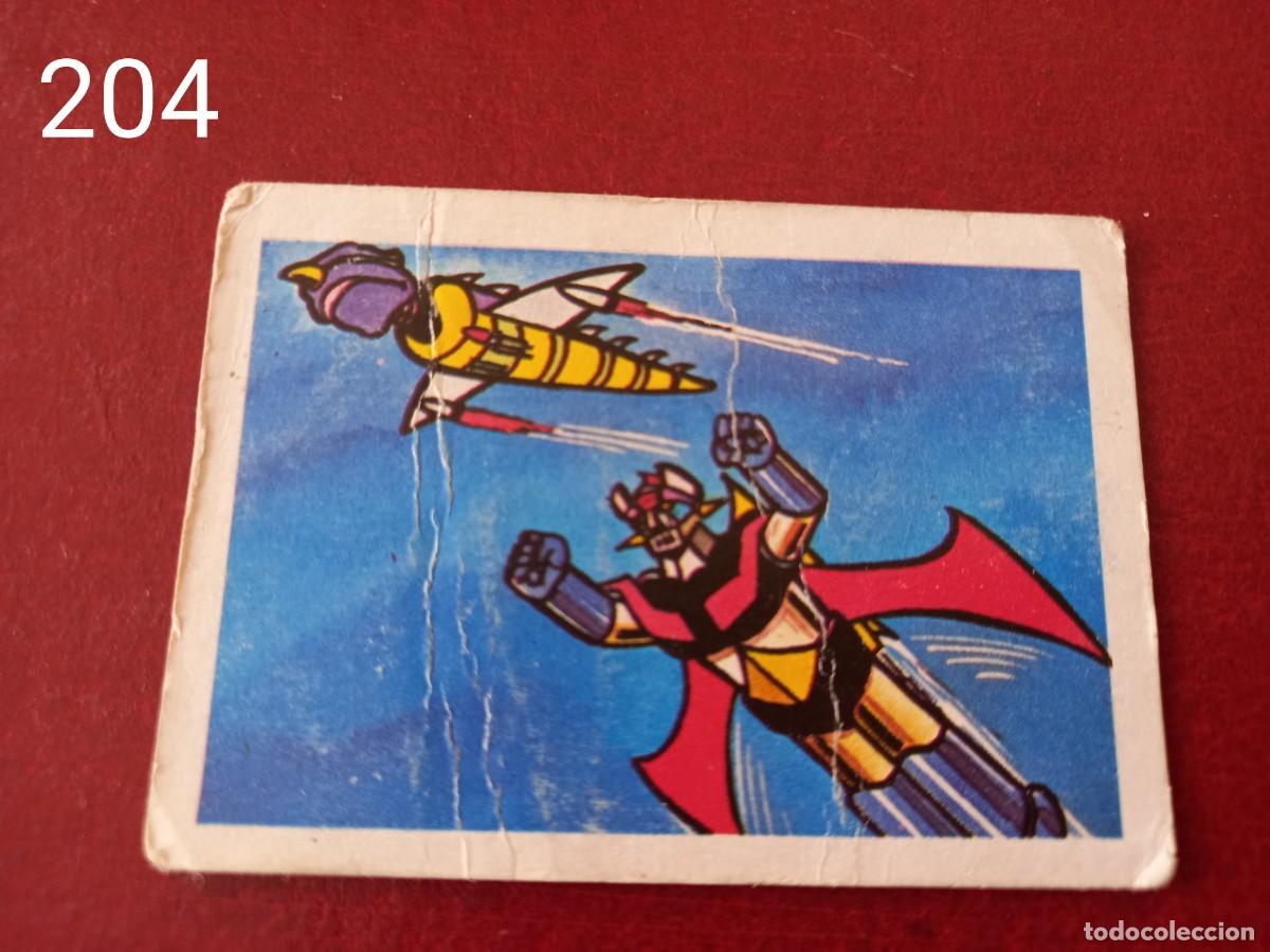 Coleccionismo Cromos antiguos: Cromo n.204 mazinger Z 2 sin pegar