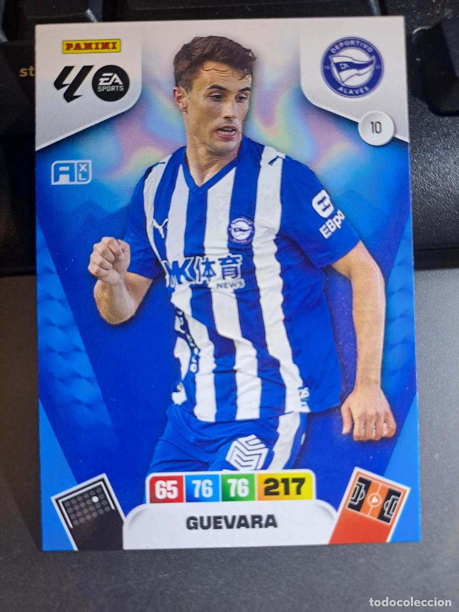 Coleccionismo Cromos antiguos: ADRENALYN XL GUEVARA 10 ALAVES CROMO LIGA 2025 2026 25 26 PANINI