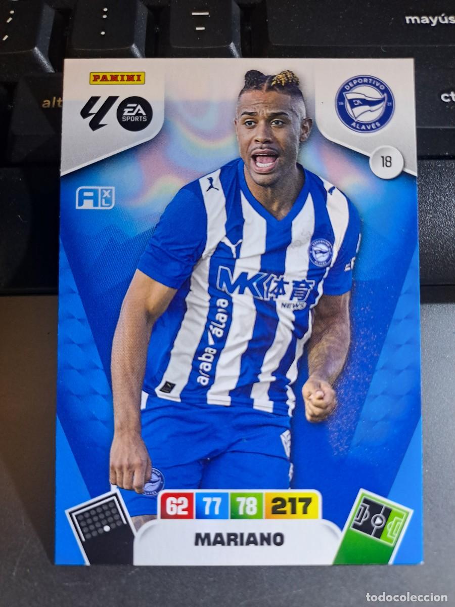 Coleccionismo Cromos antiguos: ADRENALYN XL MARIANO 18 ALAVES CROMO LIGA 2025 2026 25 26 PANINI