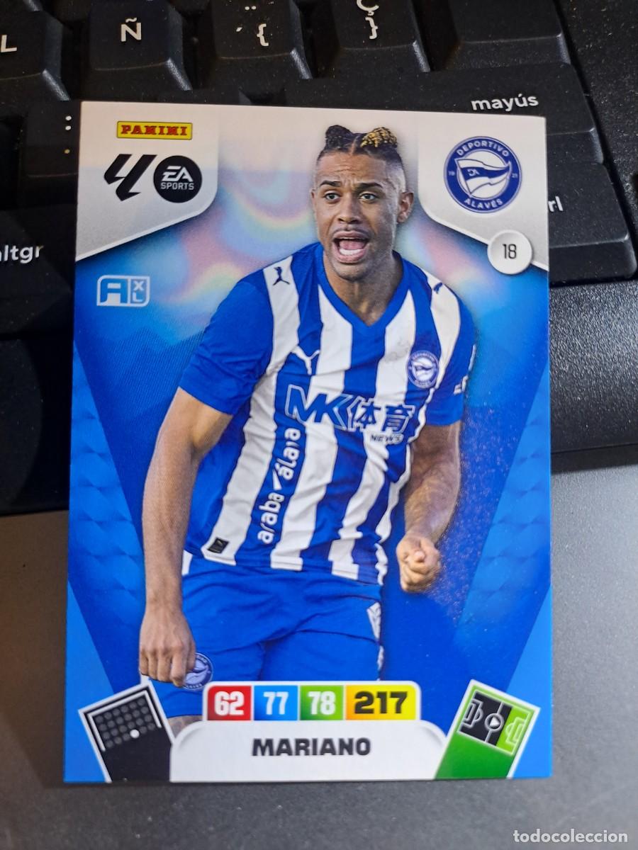 Coleccionismo Cromos antiguos: ADRENALYN XL MARIANO 18 ALAVES CROMO LIGA 2025 2026 25 26 PANINI