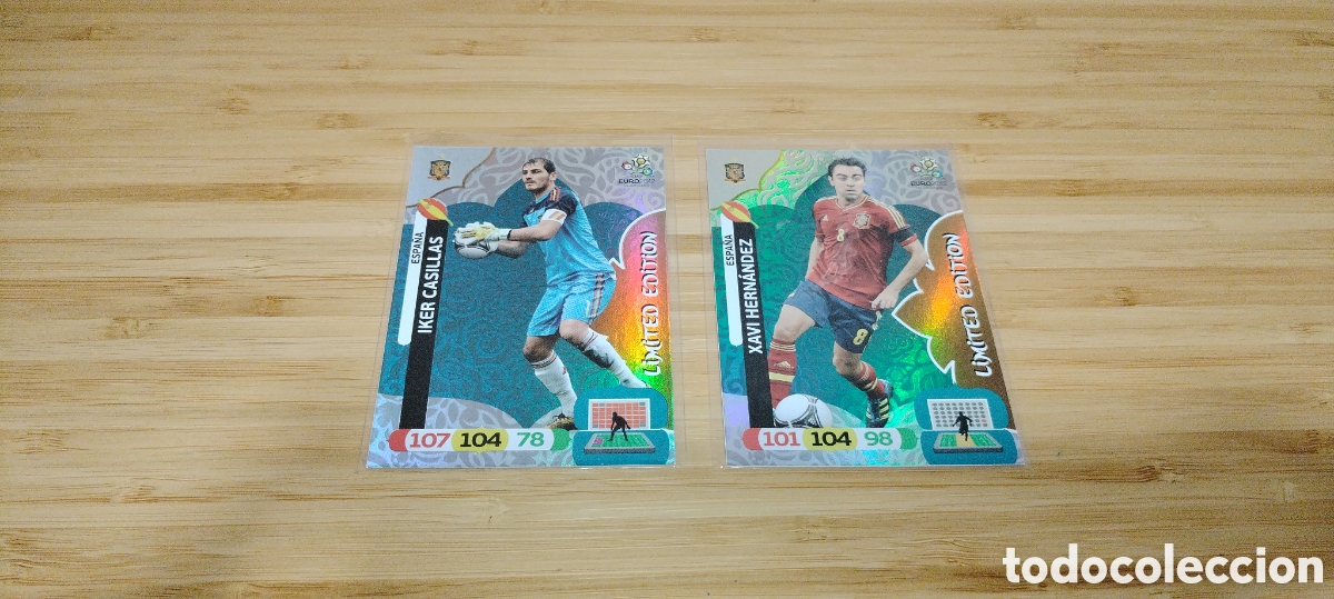 Coleccionismo Cromos antiguos: 2 cromos de UEFA Euro 2012