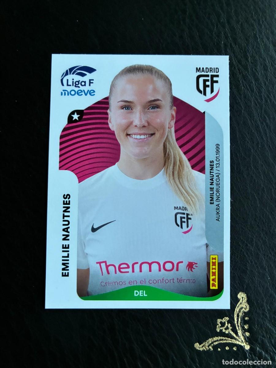 Coleccionismo Cromos antiguos: 260 EMILIE NAUTNES MADRID CFF LIGA FEMENINA F MOEWE 25 26 2025 2026