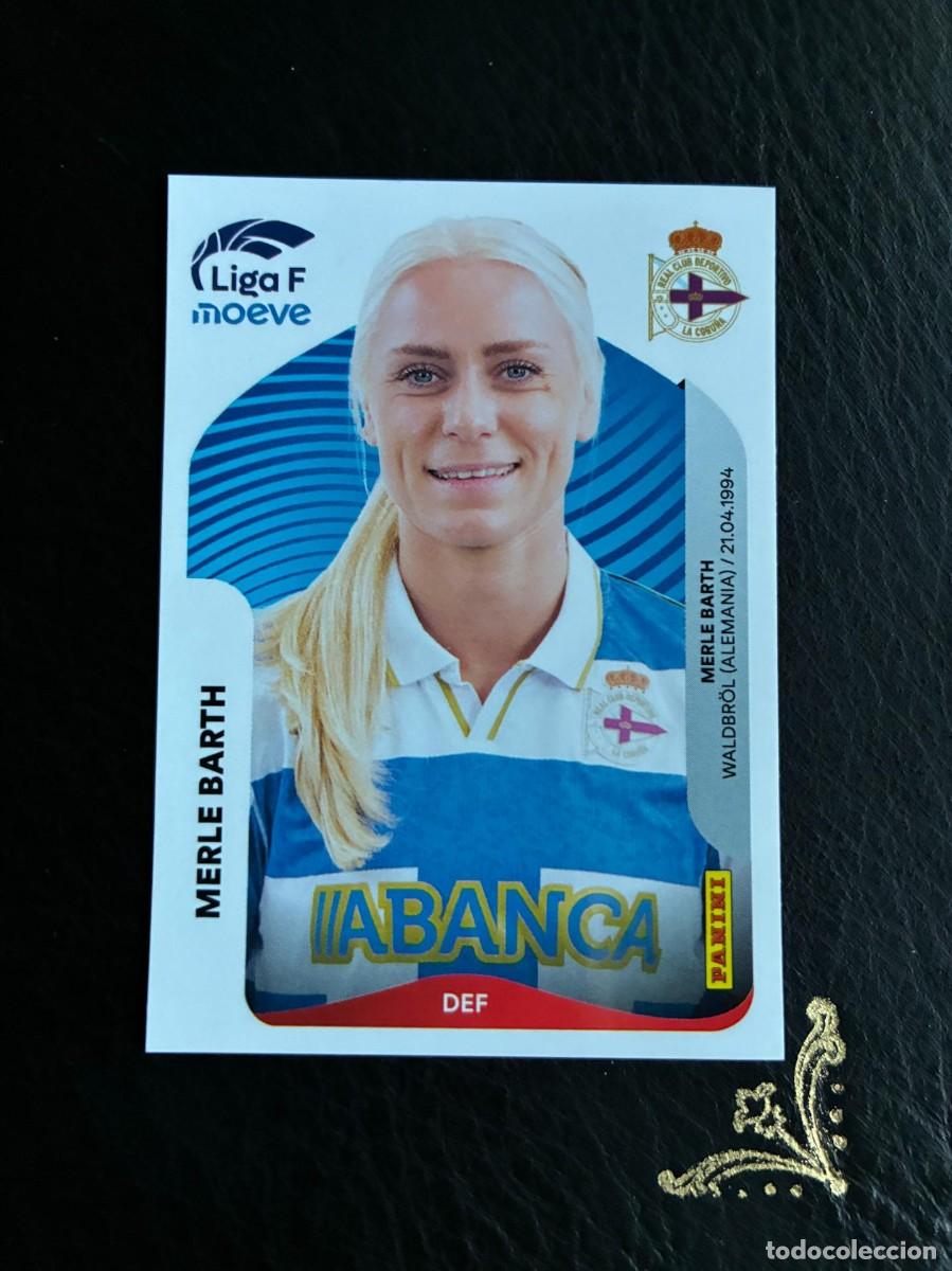 Coleccionismo Cromos antiguos: 127 MERLE BARTH DEPORTIVO LA CORU&Ntilde;A LIGA FEMENINA F MOEWE 25 26 2025 2026