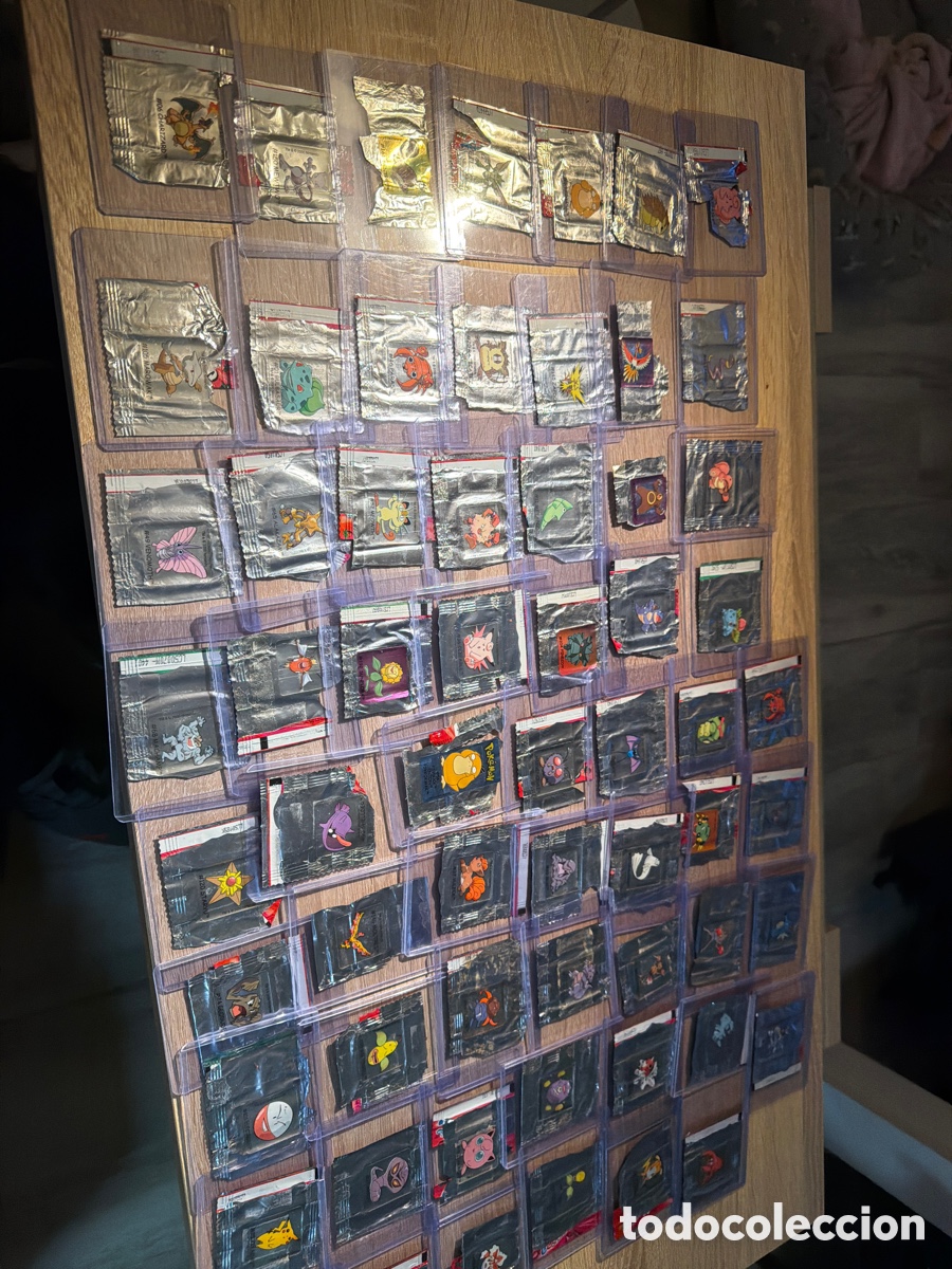 Coleccionismo Cromos antiguos: Chicle boomer pokemon