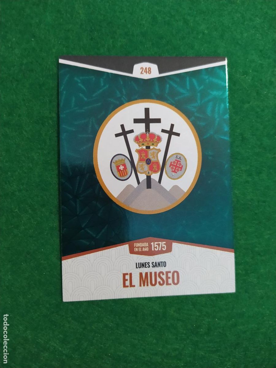 Coleccionismo Cromos antiguos: Holy cards Sevilla semana santa 2026 ESCUDO N&ordm; 248 EL MUSEO