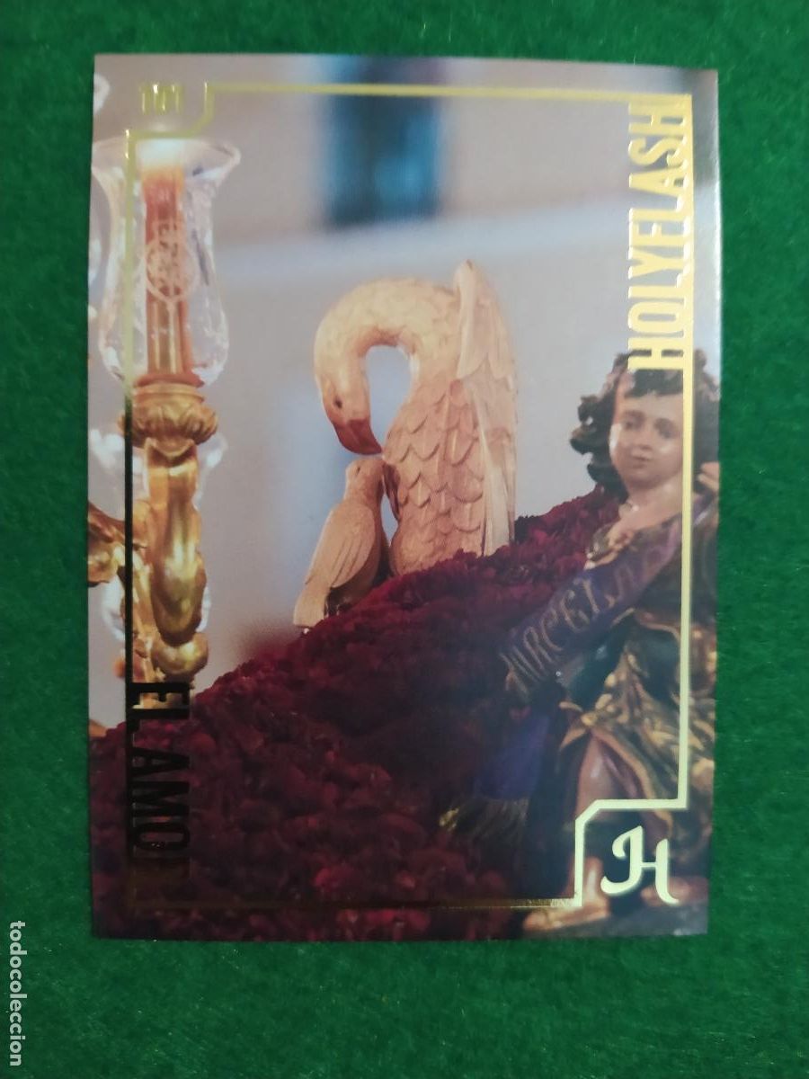 Coleccionismo Cromos antiguos: Holy cards Sevilla semana santa 2026 HOLYFLASH N&ordm; 101 EL AMOR