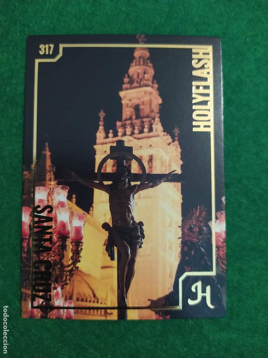 Coleccionismo Cromos antiguos: Holy cards Sevilla semana santa 2026 HOLYFLASH N&ordm; 317 SANTA CRUZ