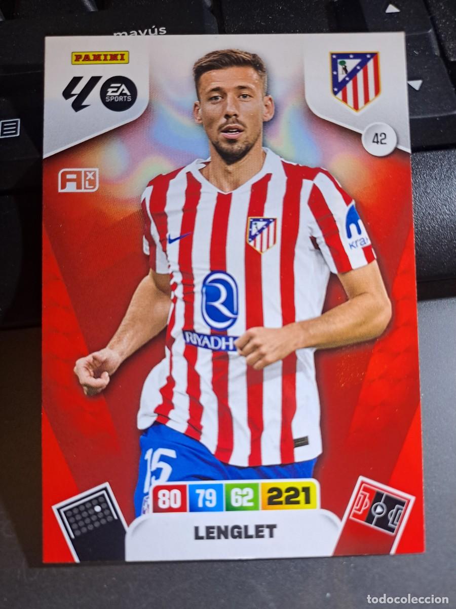 Collezionismo Figurine antiche: ADRENALYN XL LENGLET 42 ATLETICO DE MADRID CROMO LIGA 2025 2026 25 26 PANINI
