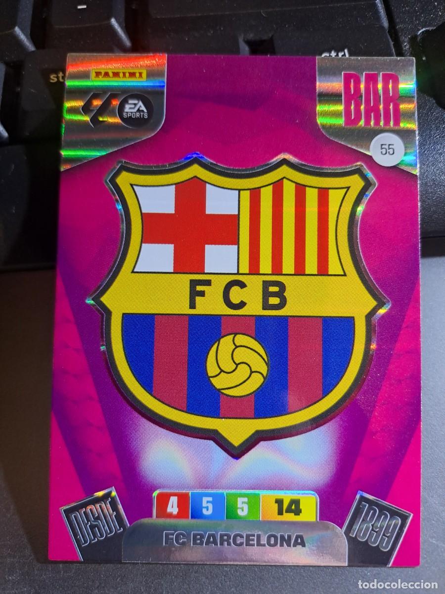 Coleccionismo Cromos antiguos: ADRENALYN XL ESCUDO BARCELONA 55 CROMO LIGA 2025 2026 25 26 PANINI