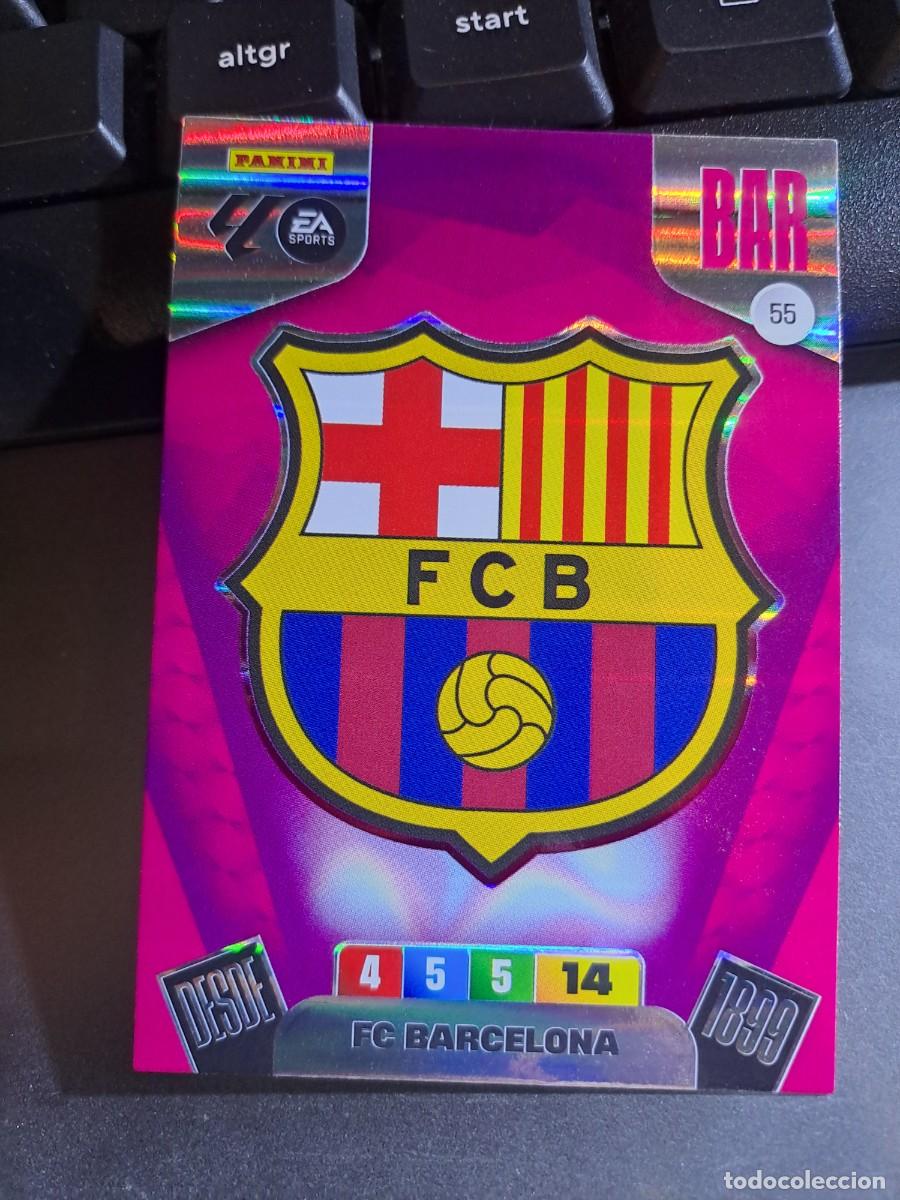 Coleccionismo Cromos antiguos: ADRENALYN XL ESCUDO BARCELONA 55 CROMO LIGA 2025 2026 25 26 PANINI