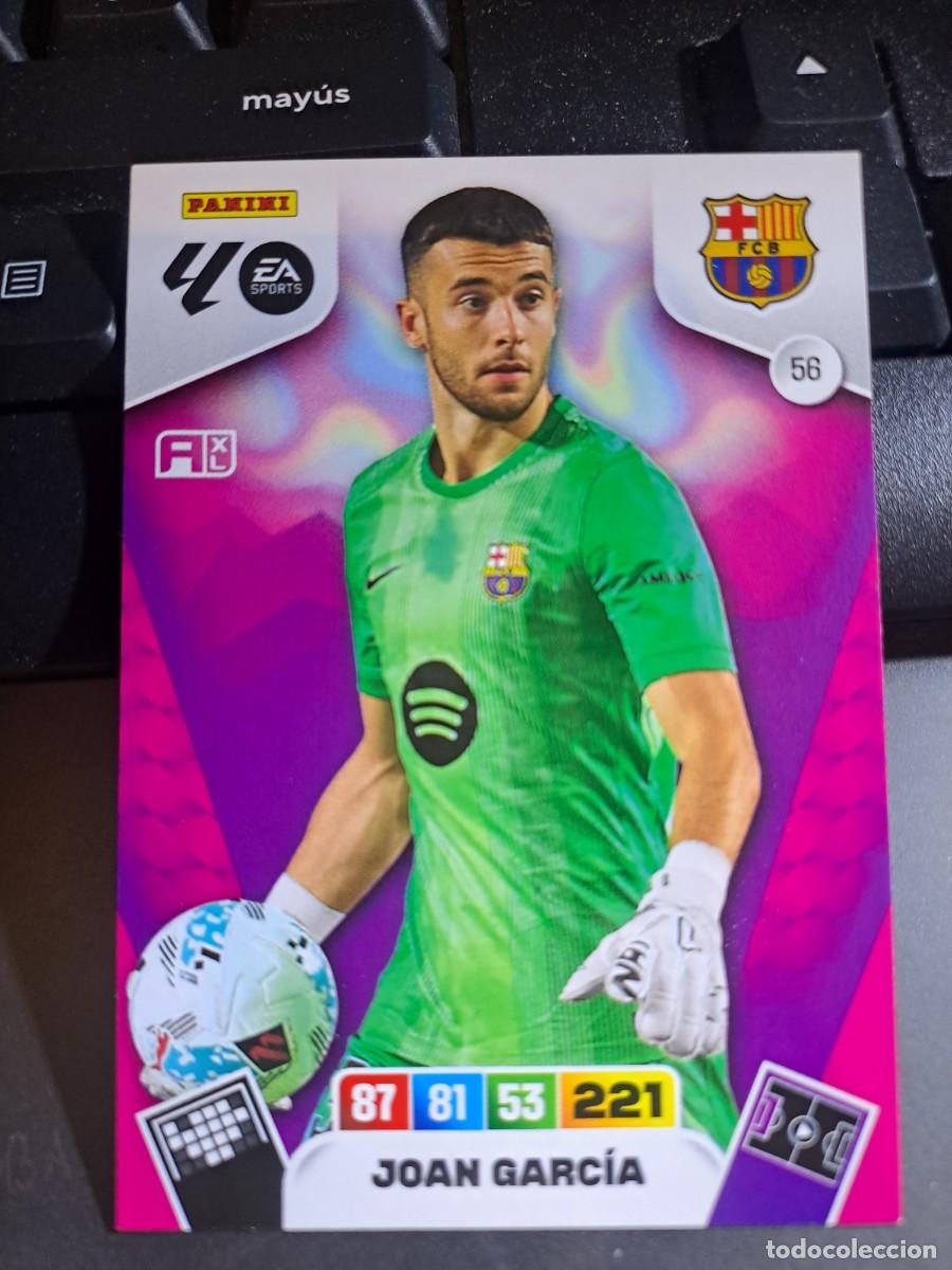 Coleccionismo Cromos antiguos: ADRENALYN XL JOAN GARCIA 56 BARCELONA CROMO LIGA 2025 2026 25 26 PANINI
