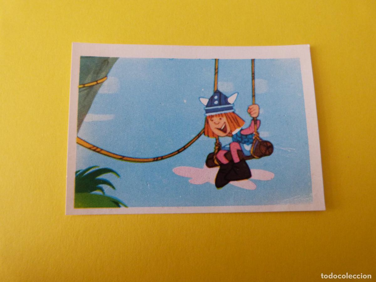 Coleccionismo Cromos antiguos: CROMO DE WICKIE EL VIKINGO DESPEGADO N&ordm; 112 A&Ntilde;O 1975 DEL ALBUM WICKIE EL VIKINGO DE FHER