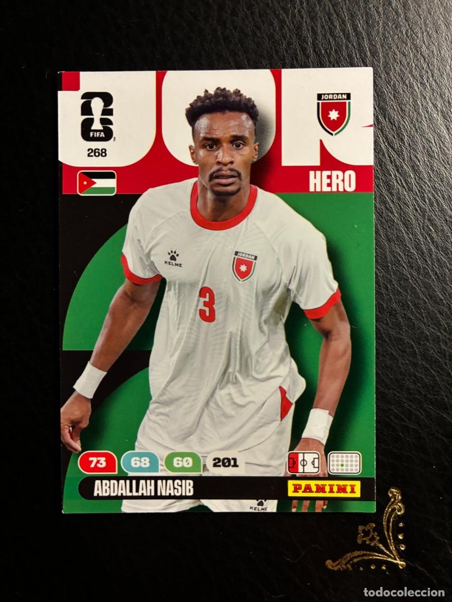 Coleccionismo Cromos antiguos: 268 ABDALLAH NASIB JORDANIA FIFA WORLD CUP ADRENALYN MUNDIAL 2026 26 PANINI
