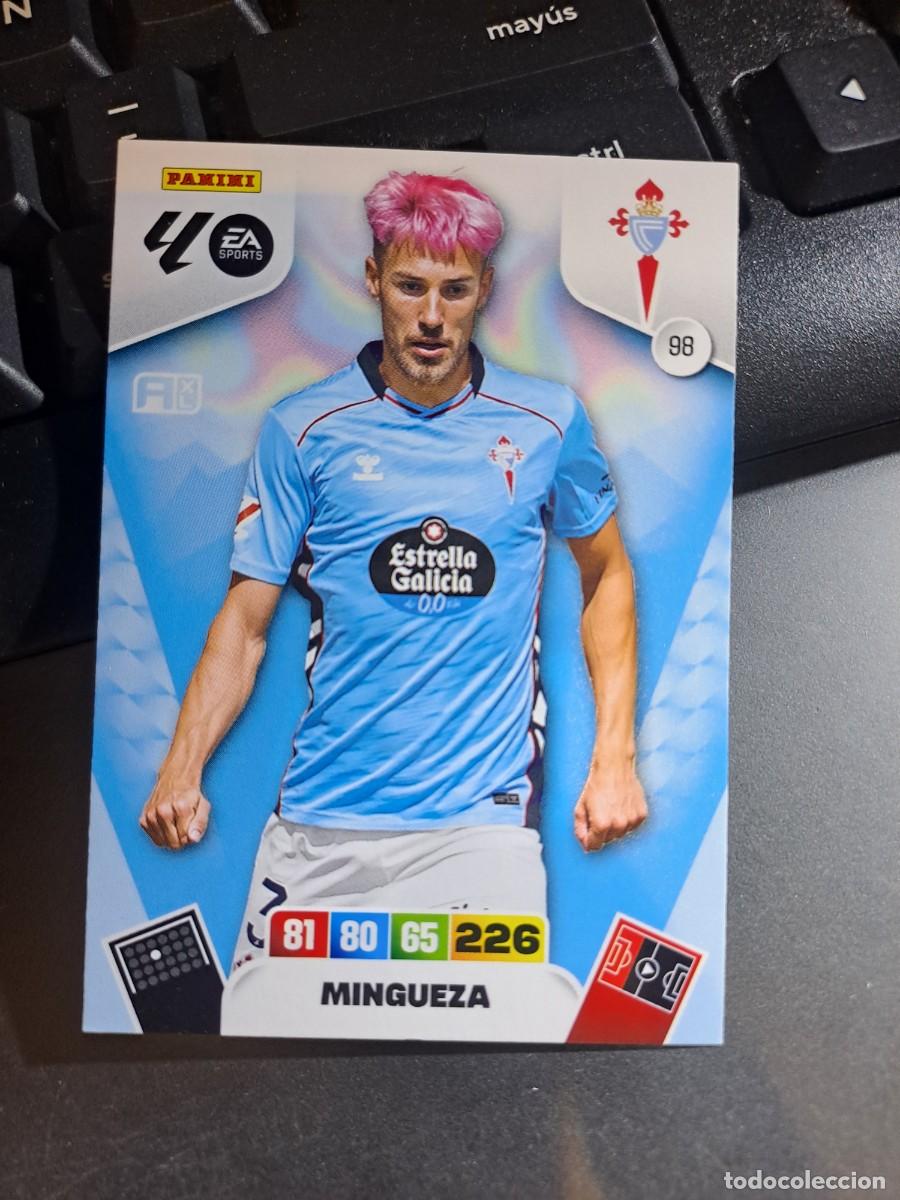 Coleccionismo Cromos antiguos: ADRENALYN XL MINGUEZA 98 CELTA DE VIGO CROMO LIGA 2025 2026 25 26 PANINI
