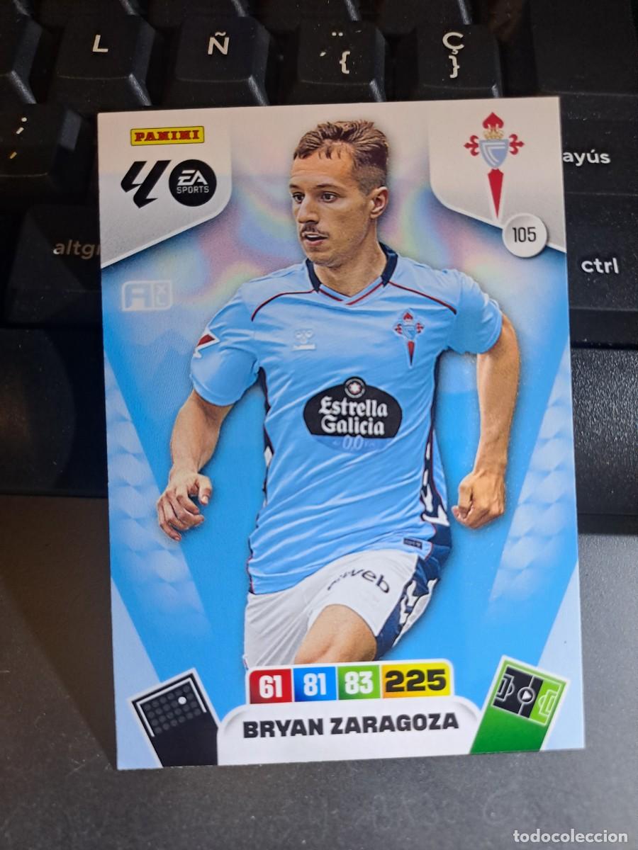 Coleccionismo Cromos antiguos: ADRENALYN XL BRYAN ZARAGOZA 105 CELTA DE VIGO CROMO LIGA 2025 2026 25 26 PANINI